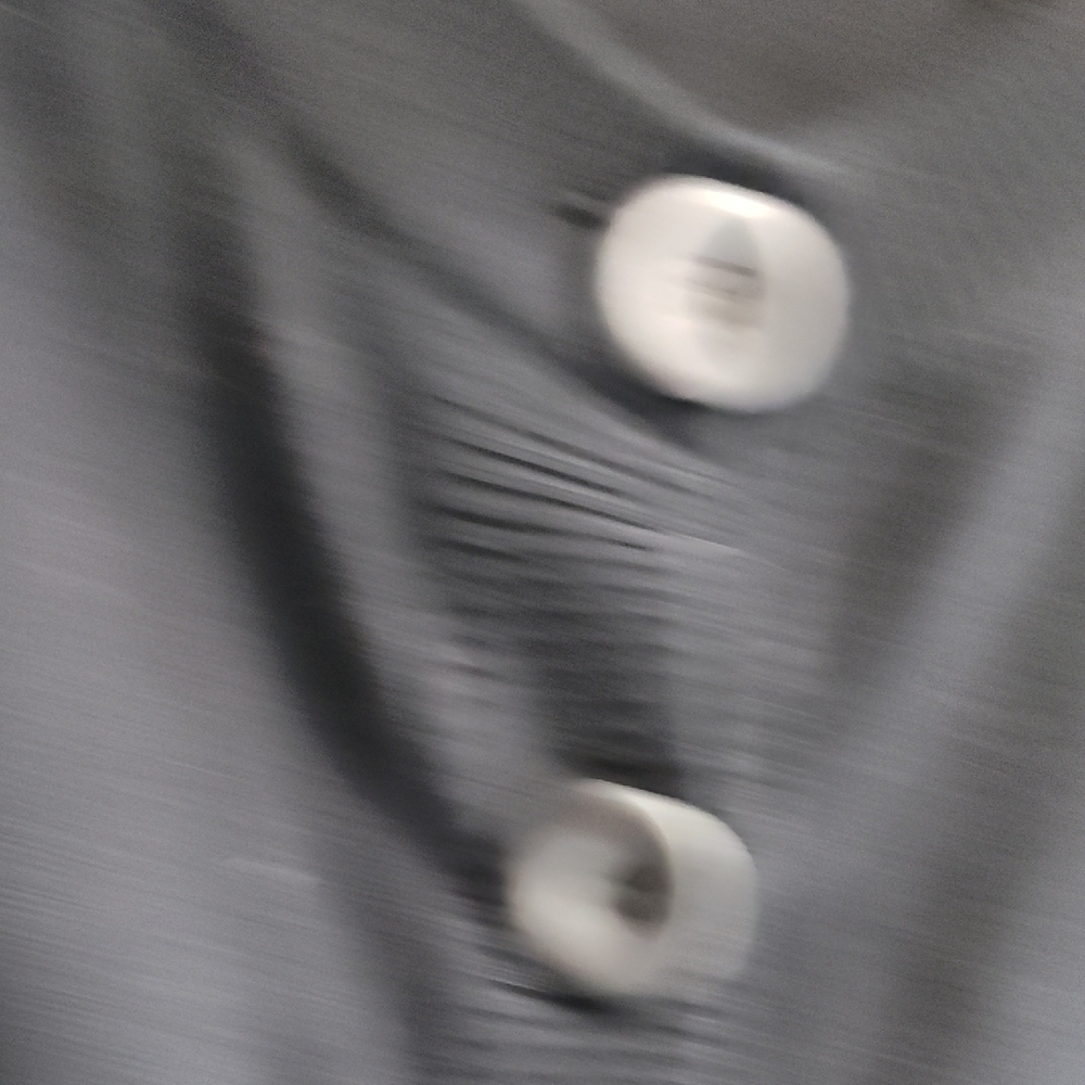 Take Out Black Button-Down Cardigan - Picture 3 of 4